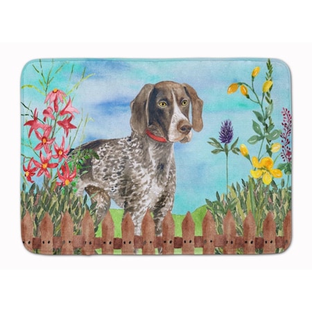 Carolines Treasures German Shorthaired Pointer Spring Machine Washable Memory Foam Mat CK1203RUG